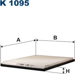 Filtron K1095 - Suodatin, sisäilma inparts.fi