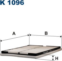 Filtron K1096 - Suodatin, sisäilma inparts.fi