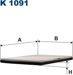 Filtron K1091 - Suodatin, sisäilma inparts.fi