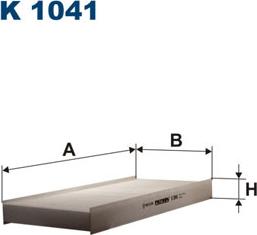 Filtron K1041 - Suodatin, sisäilma inparts.fi