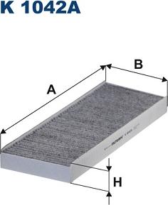 Filtron K1042A - Suodatin, sisäilma inparts.fi