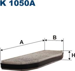 Filtron K1050A - Suodatin, sisäilma inparts.fi