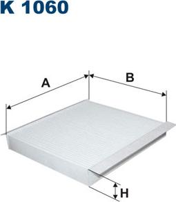 Filtron K1060 - Suodatin, sisäilma inparts.fi