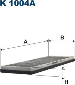 Filtron K1004A - Suodatin, sisäilma inparts.fi