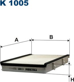 Filtron K1005 - Suodatin, sisäilma inparts.fi