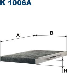 Filtron K1006A - Suodatin, sisäilma inparts.fi