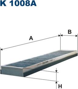 Filtron K1008A - Suodatin, sisäilma inparts.fi