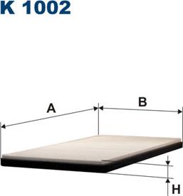 Filtron K1002 - Suodatin, sisäilma inparts.fi