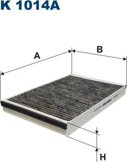 Filtron K1014A - Suodatin, sisäilma inparts.fi