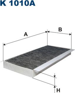 Filtron K1010A - Suodatin, sisäilma inparts.fi