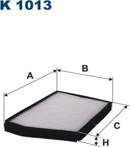 Filtron K1013 - Suodatin, sisäilma inparts.fi