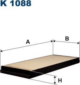 Filtron K1088 - Suodatin, sisäilma inparts.fi