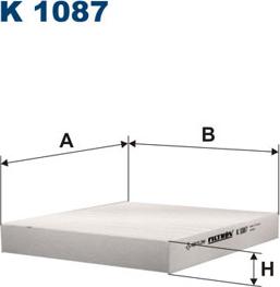 Filtron K1087 - Suodatin, sisäilma inparts.fi