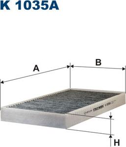 Filtron K1035A - Suodatin, sisäilma inparts.fi