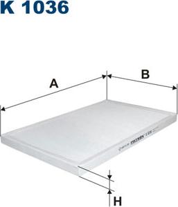 Filtron K1036 - Suodatin, sisäilma inparts.fi