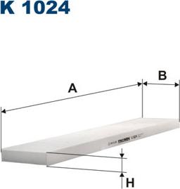 Filtron K1024 - Suodatin, sisäilma inparts.fi