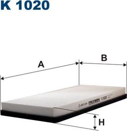 Filtron K1020 - Suodatin, sisäilma inparts.fi