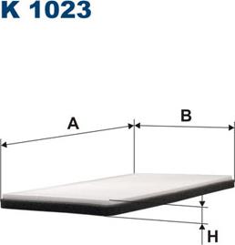 Filtron K1023 - Suodatin, sisäilma inparts.fi