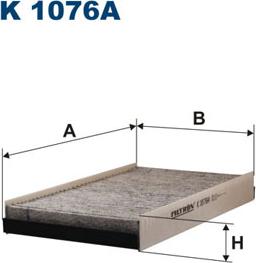 Filtron K1076A - Suodatin, sisäilma inparts.fi