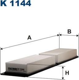 Filtron K1144 - Suodatin, sisäilma inparts.fi