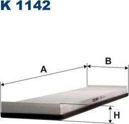 Filtron K1142 - Suodatin, sisäilma inparts.fi