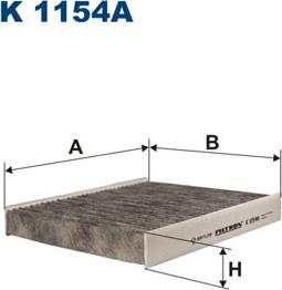 Filtron K1154A - Suodatin, sisäilma inparts.fi