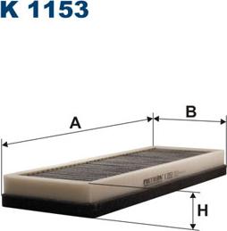 Filtron K1153 - Suodatin, sisäilma inparts.fi