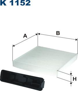 Filtron K1152 - Suodatin, sisäilma inparts.fi