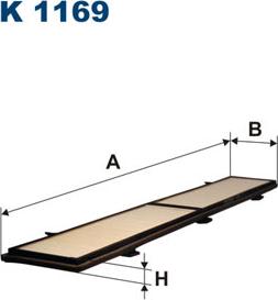 Filtron K1169 - Suodatin, sisäilma inparts.fi