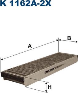 Filtron K1162A-2x - Suodatin, sisäilma inparts.fi