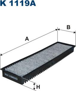 Filtron K1119A - Suodatin, sisäilma inparts.fi