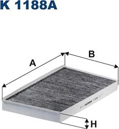 Filtron K 1188A - Suodatin, sisäilma inparts.fi