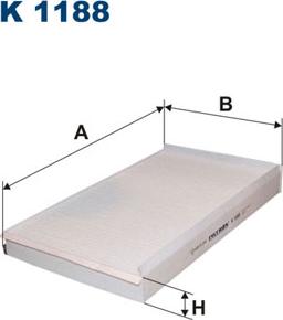 Filtron K1188 - Suodatin, sisäilma inparts.fi