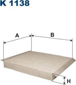 Filtron K1138 - Suodatin, sisäilma inparts.fi