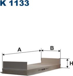 Filtron K1133 - Suodatin, sisäilma inparts.fi