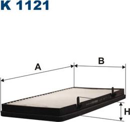 Filtron K1121 - Suodatin, sisäilma inparts.fi