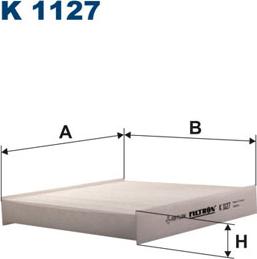 Filtron K1127 - Suodatin, sisäilma inparts.fi