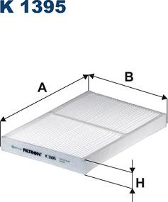 Filtron K1395 - Suodatin, sisäilma inparts.fi