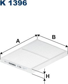 Filtron K1396 - Suodatin, sisäilma inparts.fi