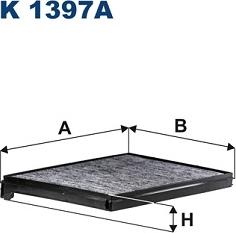 Filtron K1397A - Suodatin, sisäilma inparts.fi