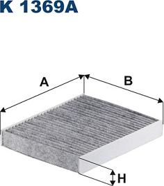 Filtron K 1369A - Suodatin, sisäilma inparts.fi