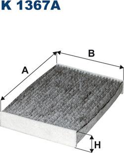 Filtron K1367A - Suodatin, sisäilma inparts.fi