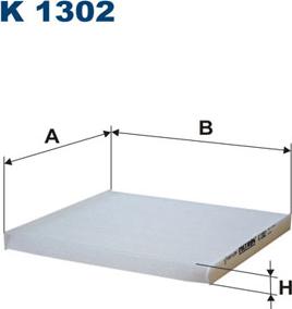 Filtron K1302 - Suodatin, sisäilma inparts.fi