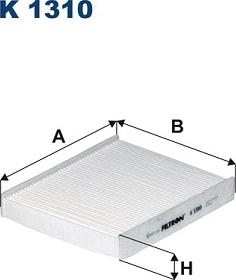 Filtron K1310 - Suodatin, sisäilma inparts.fi