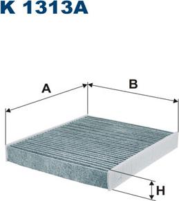 Filtron K1313A - Suodatin, sisäilma inparts.fi