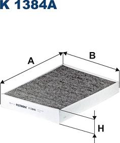 Filtron K1384A - Suodatin, sisäilma inparts.fi