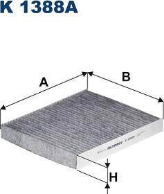 Filtron K 1388A - Suodatin, sisäilma inparts.fi