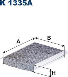 Filtron K1335A - Suodatin, sisäilma inparts.fi