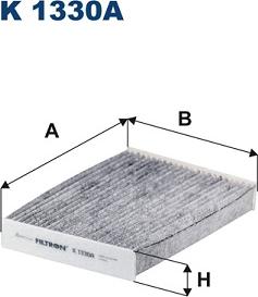 Filtron K 1330A - Suodatin, sisäilma inparts.fi