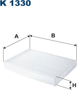 Filtron K1330 - Suodatin, sisäilma inparts.fi